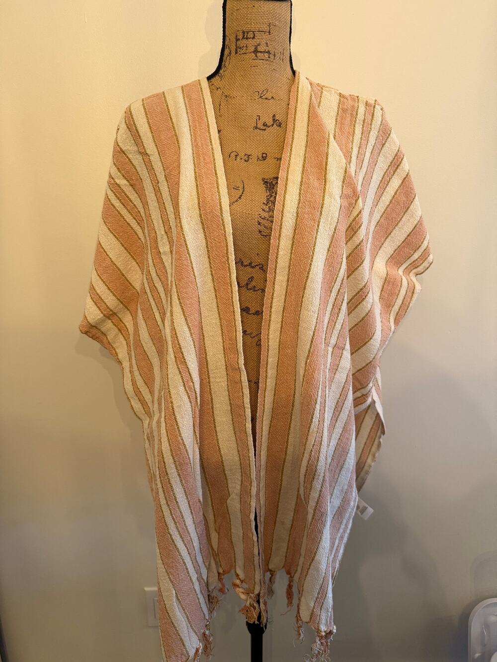 Rays For Days Women’s Striped Wrap Bathing Suit Cover Up One Size
